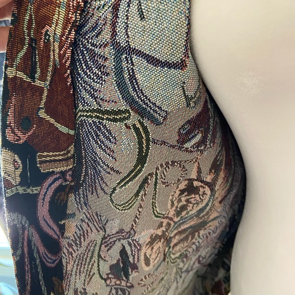 Vintage Keren Hart horse jacket small unlined EUC - Picture 6 of 7